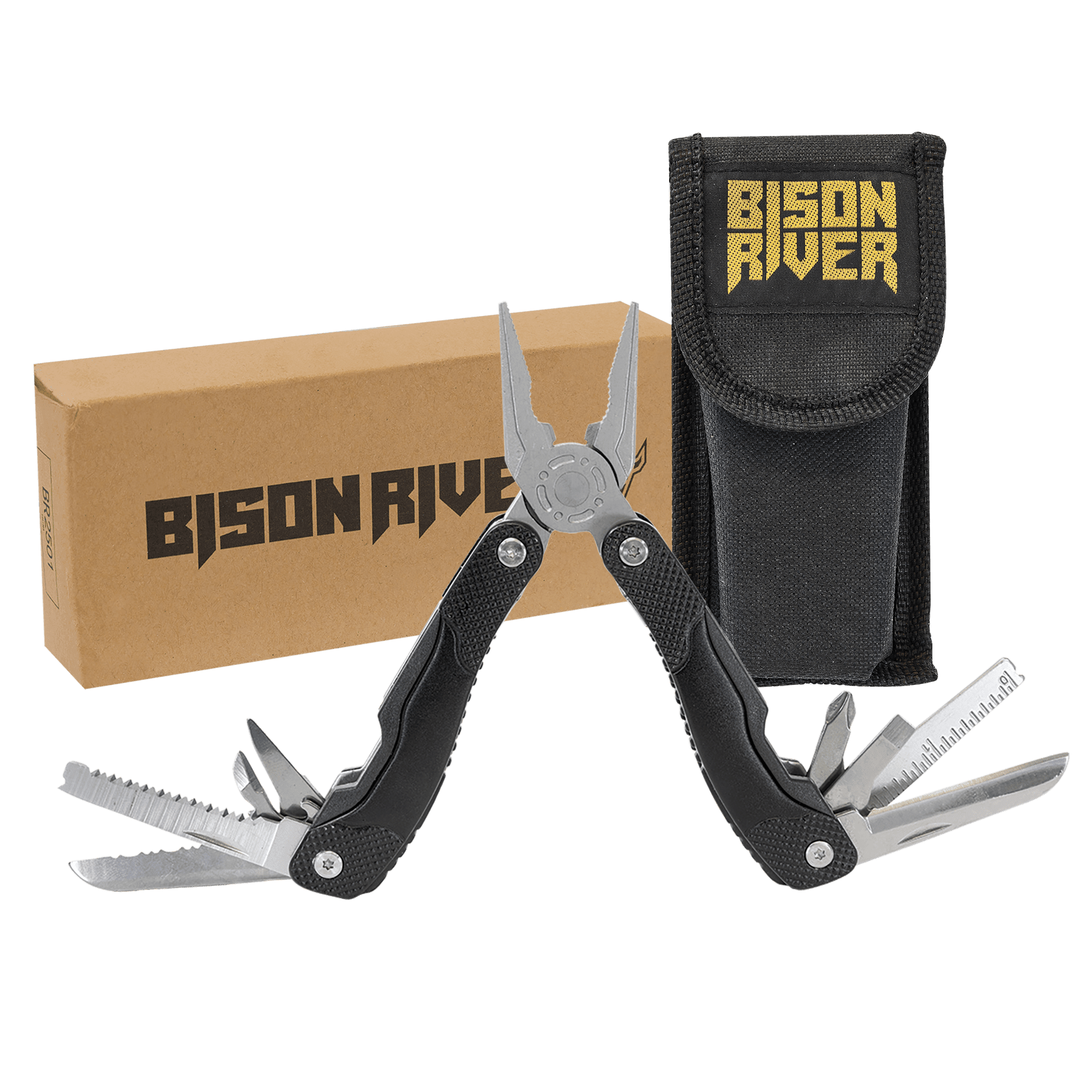 4" Black Multi Tool with Nylon 2