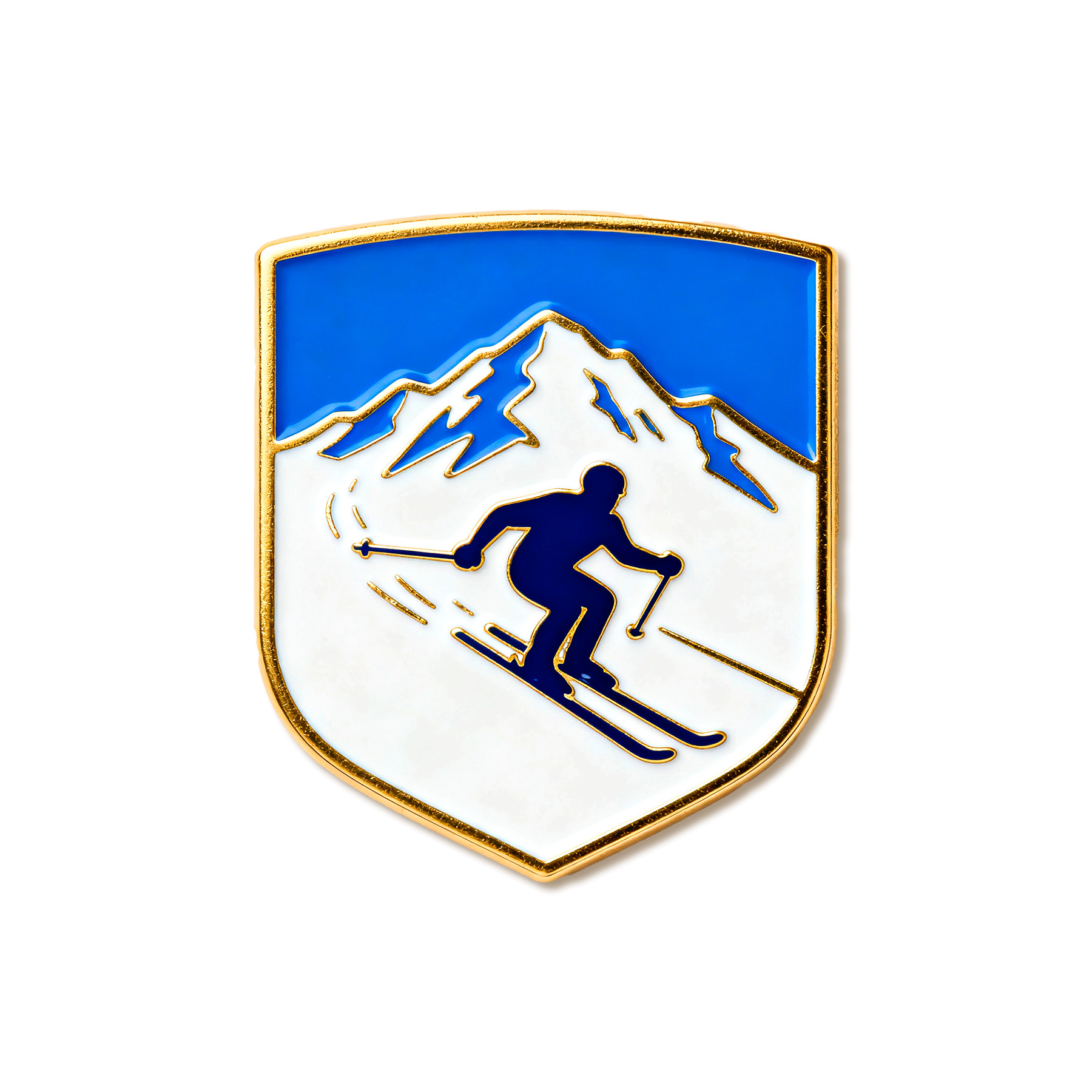 1" Cloisonne Hard Enamel Lapel Pin 22