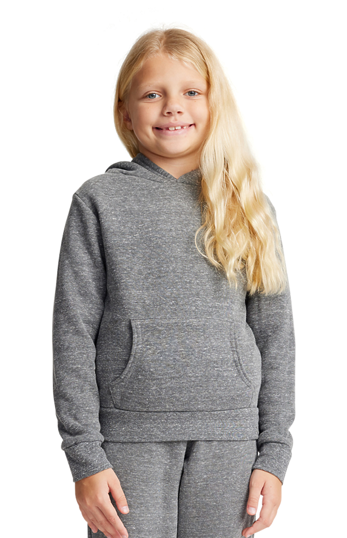 Youth Triblend Fleece Pullover Hoodie 3