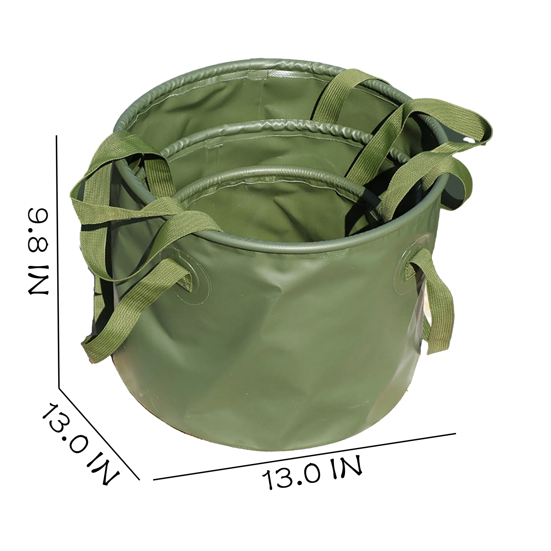 Pvc Portable Folding Camping Picnic Basin 4