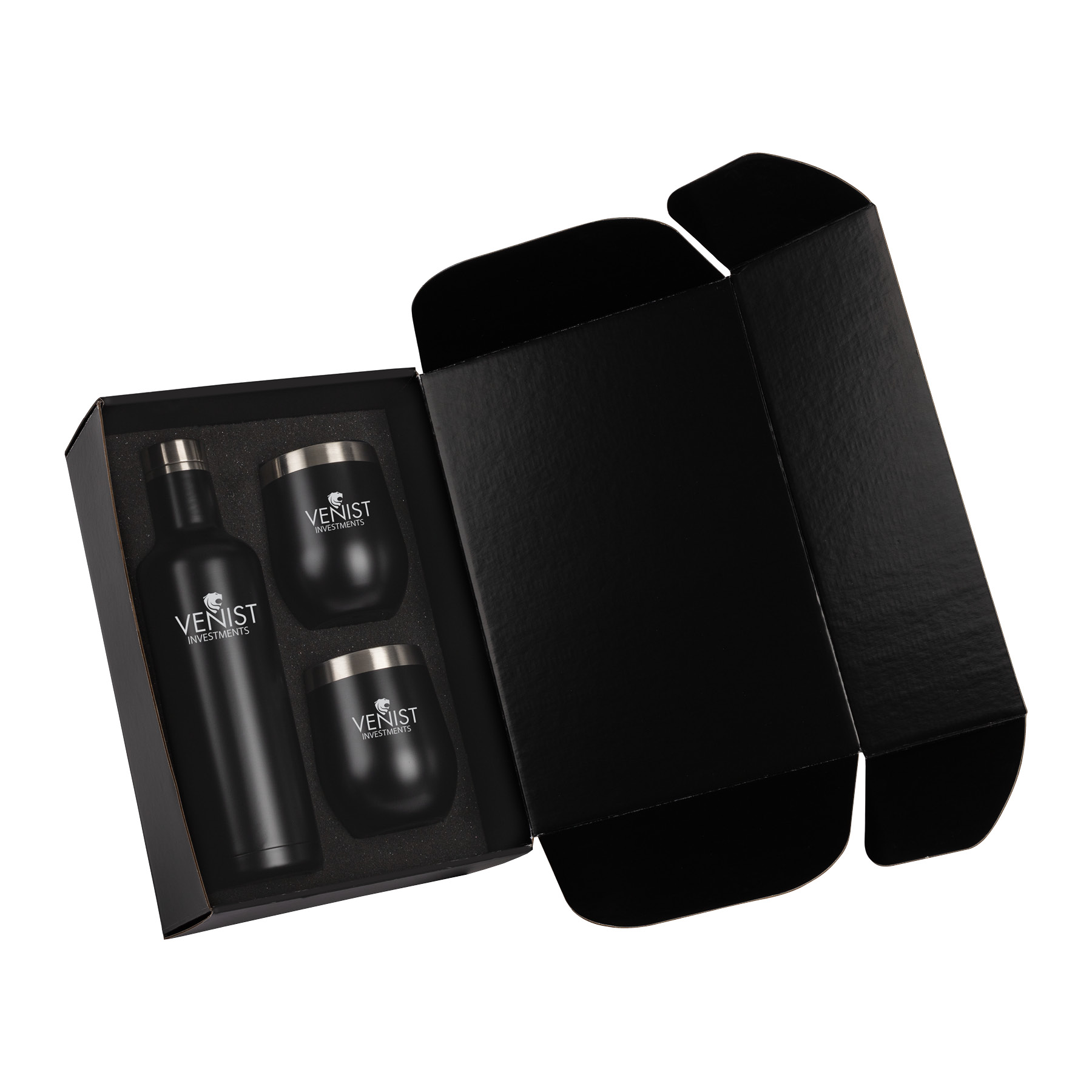 Bliss Wine Bottle & 2 Tumbler Gift Set 19