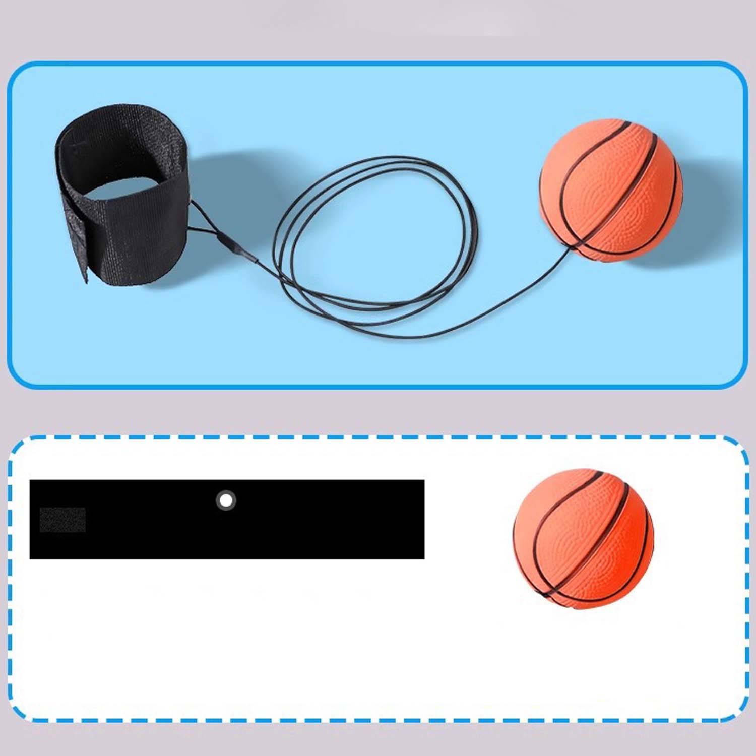 Children's Bouncing Hands Throw Back Force Balls 11