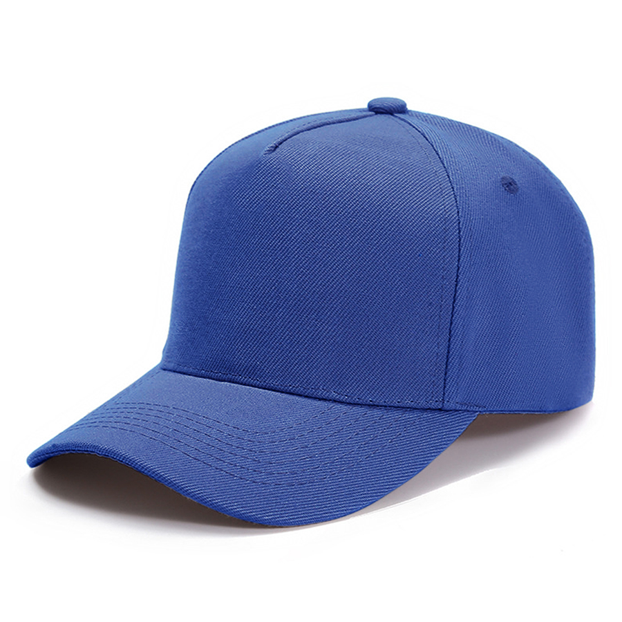 Stock Solid Color Polyester 5-Panel Cap 18
