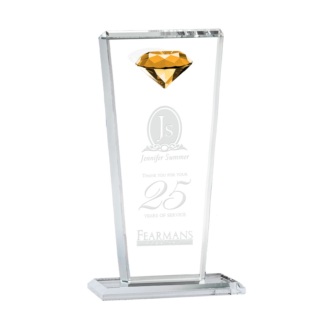Regina Gemstone Award - Amber 5