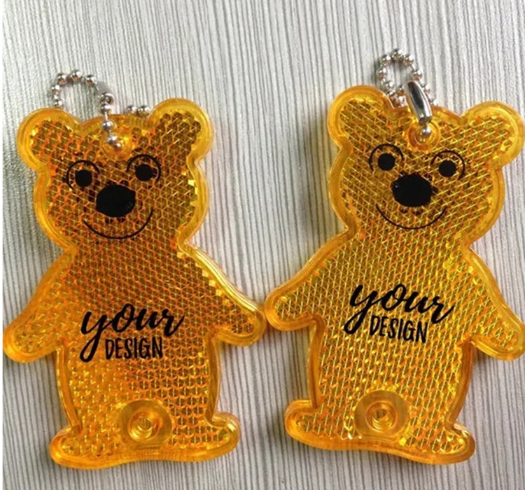 Bear Shape Reflective Pendant 2