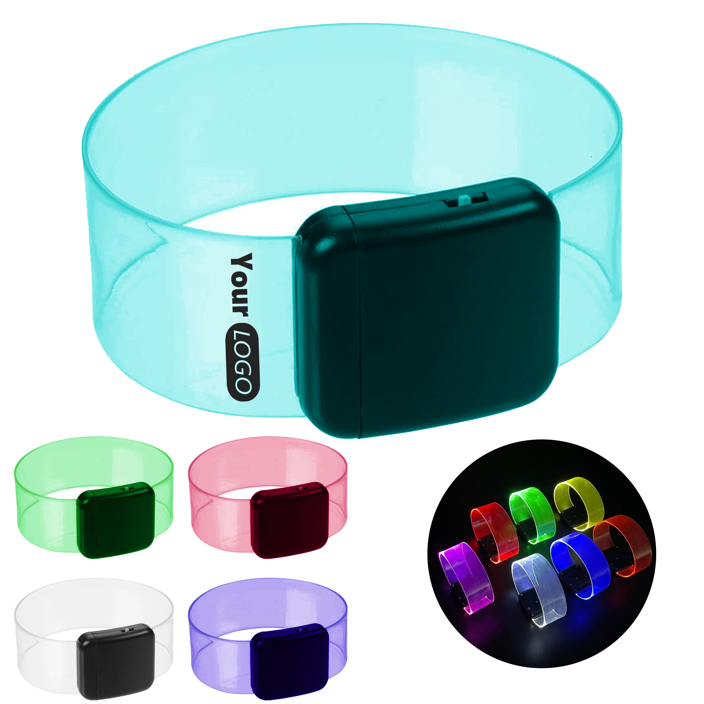 Abs Vibrant Led Magnetic Bracelet For Stylish Events 2