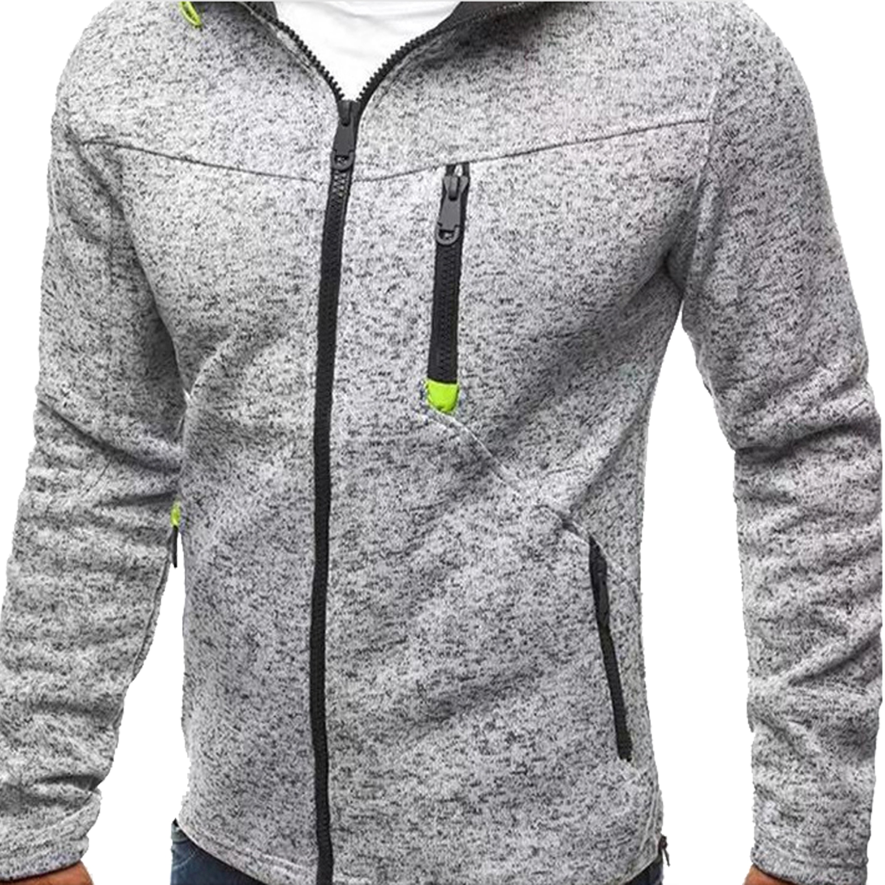 Men's Sports Casual Fleece Jacket 4