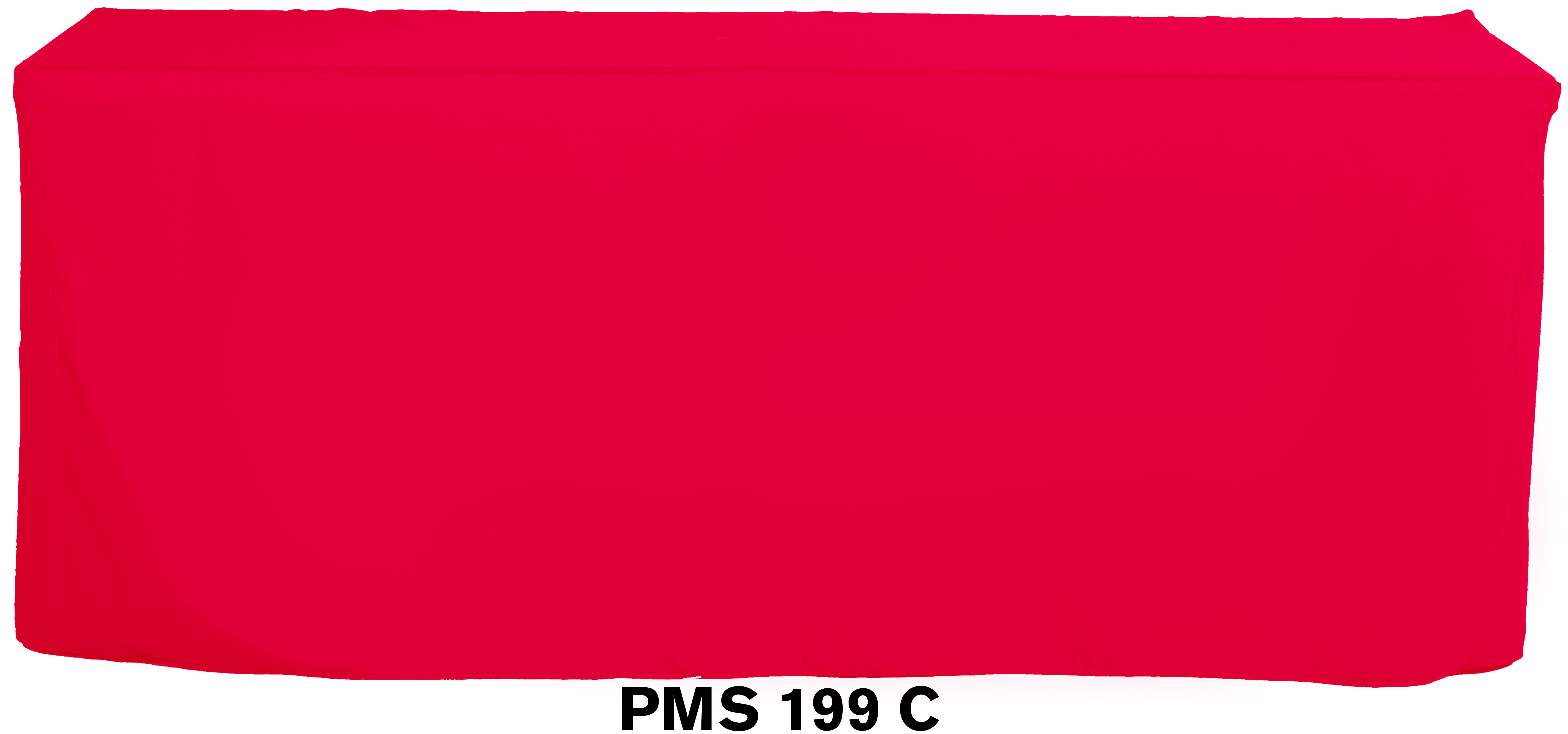 6' Fitted, 4 Sided Dye Sublimation Front Panel Imprint Table Cover 7