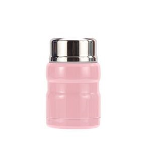 850ml Stainless Steel Food Cup With Double Wall Insulation Foldable Spoon 29