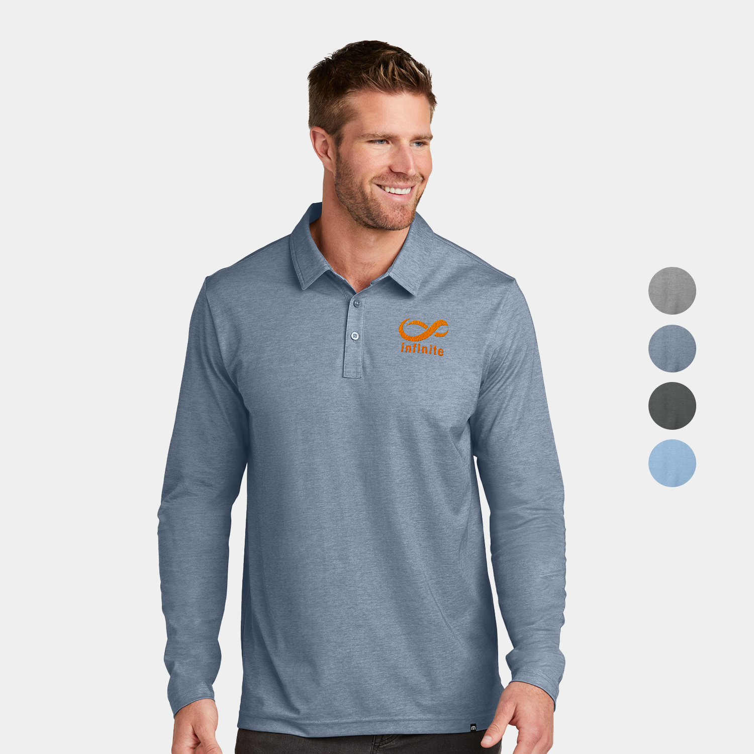 TravisMathew Long Sleeve Polo 2