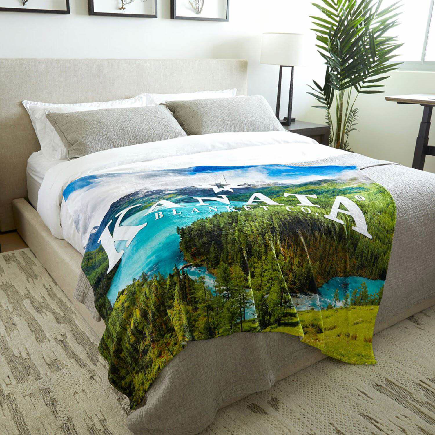 30" x 40" Sublimation Plush Throw Blanket 2