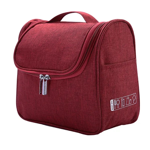 Logo heathered hanging Toiletry Bag 3