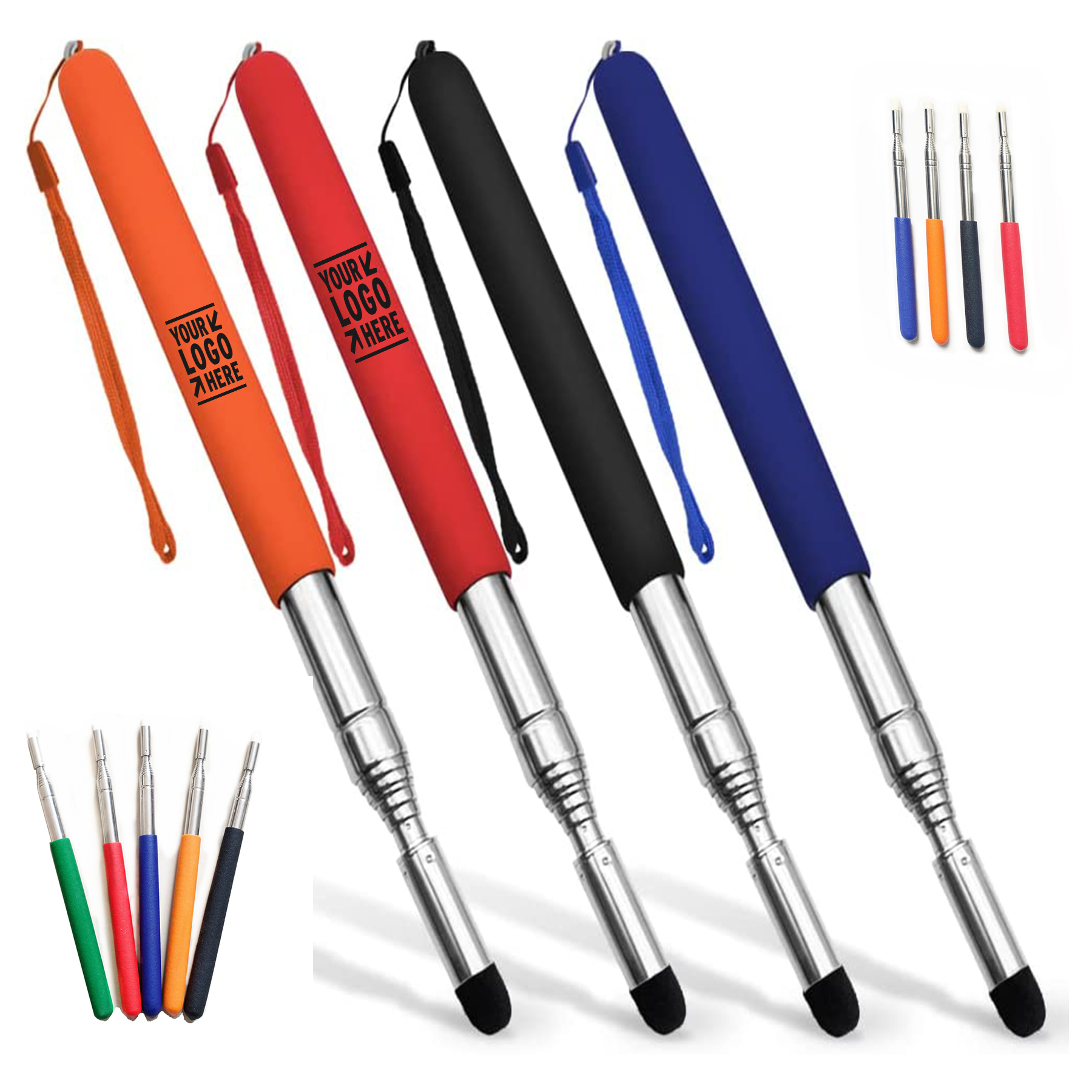 Telescopic Teachers Pointer Teaching Pointer Stick 2