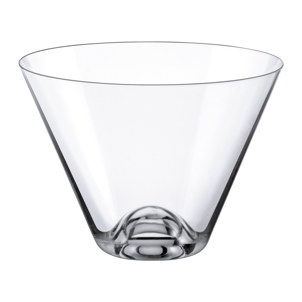 12oz. Drink Master Stemless Martini Glass 2