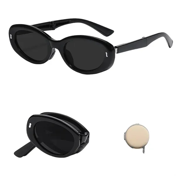 Cat-Eye UV Protection Sunglasses - Foldable Fashion Shades 4