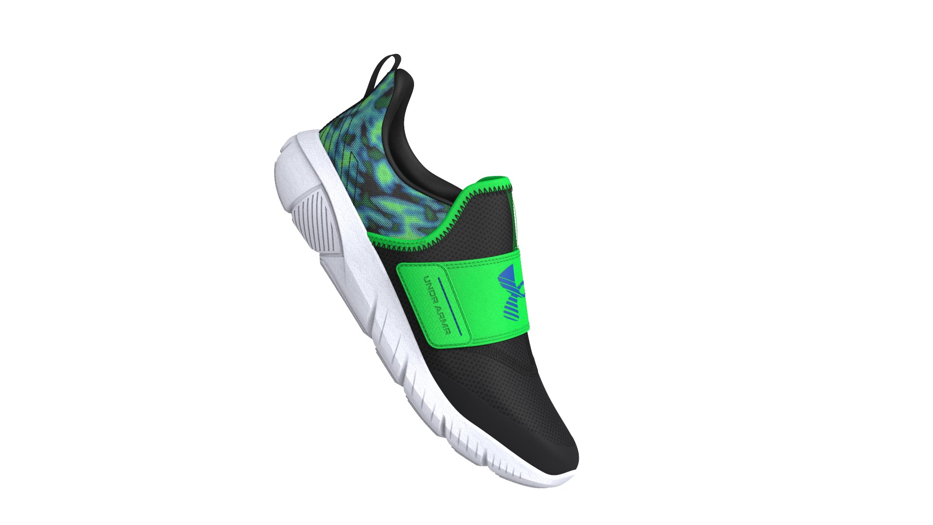 Boys' Grade School UA Flash Laser Running Shoes  2