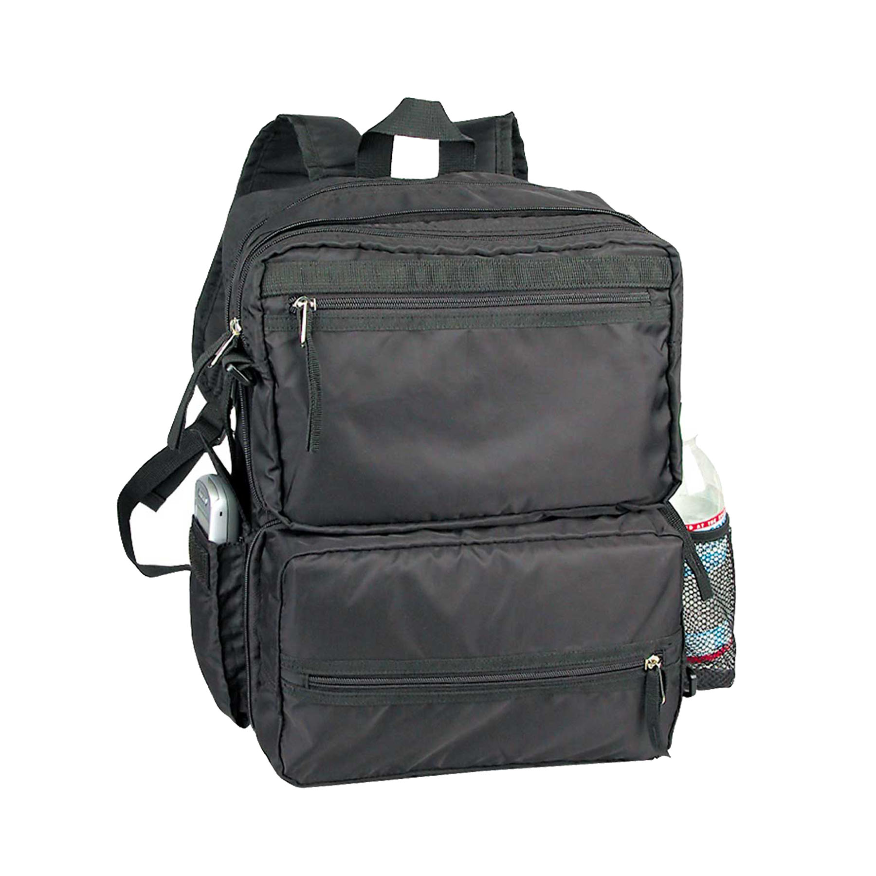 70D Nylon Foldable Backpack w/Cellphone & Mesh Pockets 1