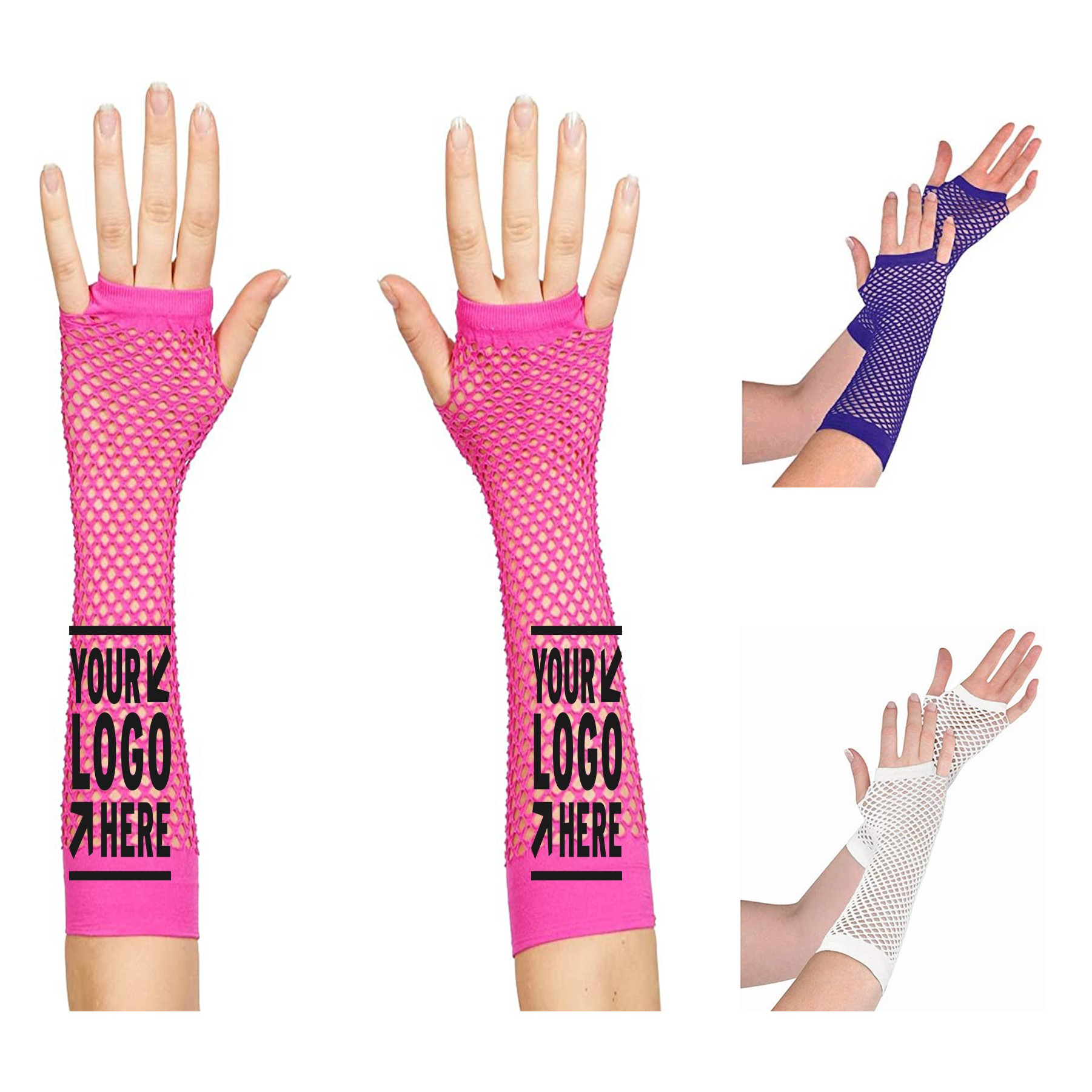 Fishing Net Glove Accessory Pink 2