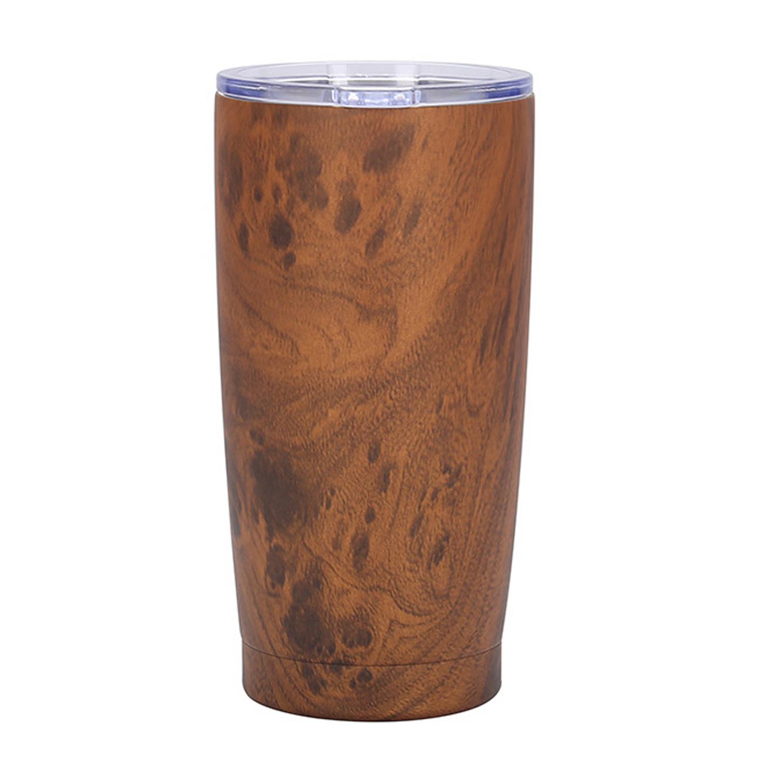 20oz Stainless Steel Wood Grain Tumbler w/ Lid 4