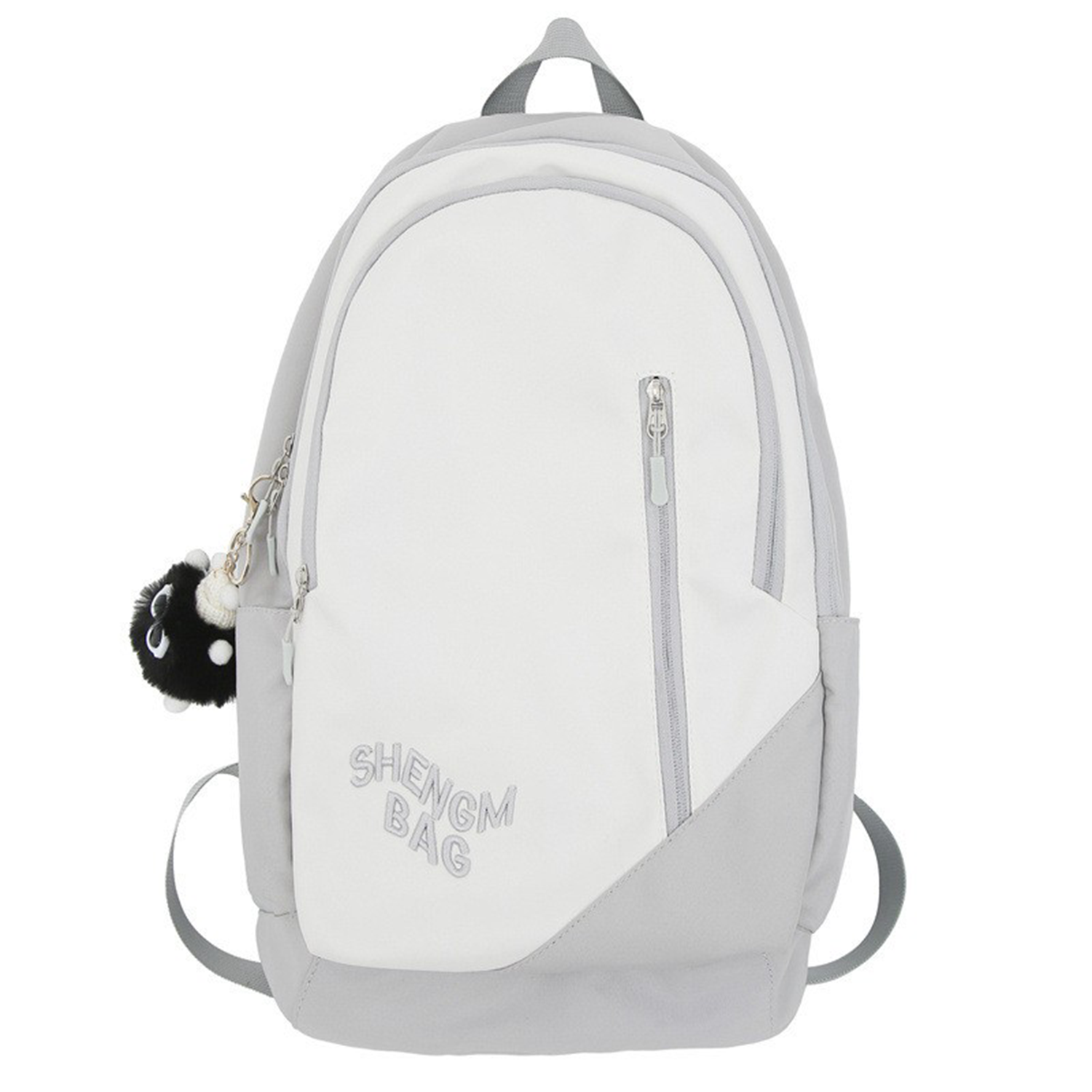 Nylon Retro Large Capacity Backpack 11