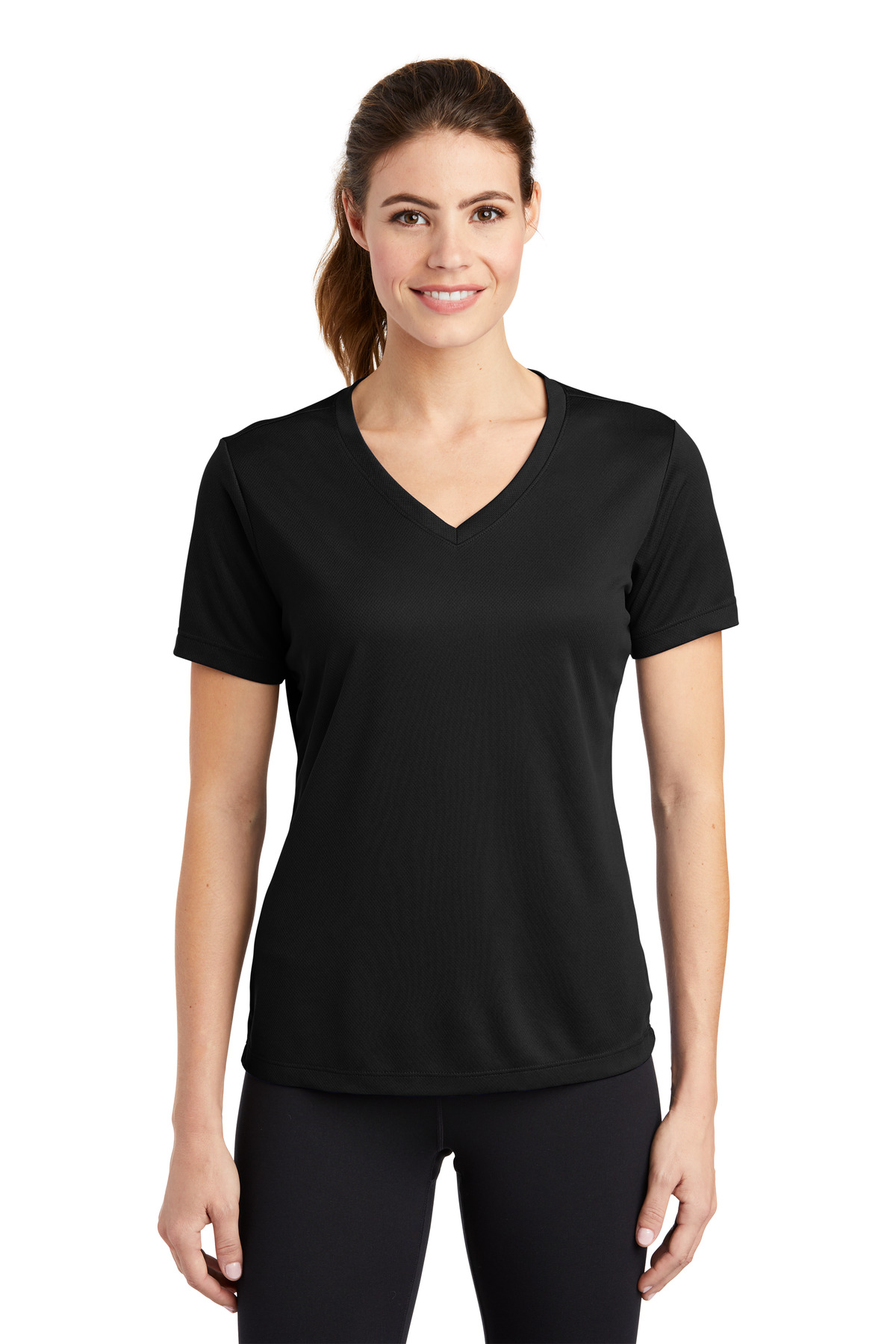 Women's PosiCharge RacerMesh V-Neck Tee