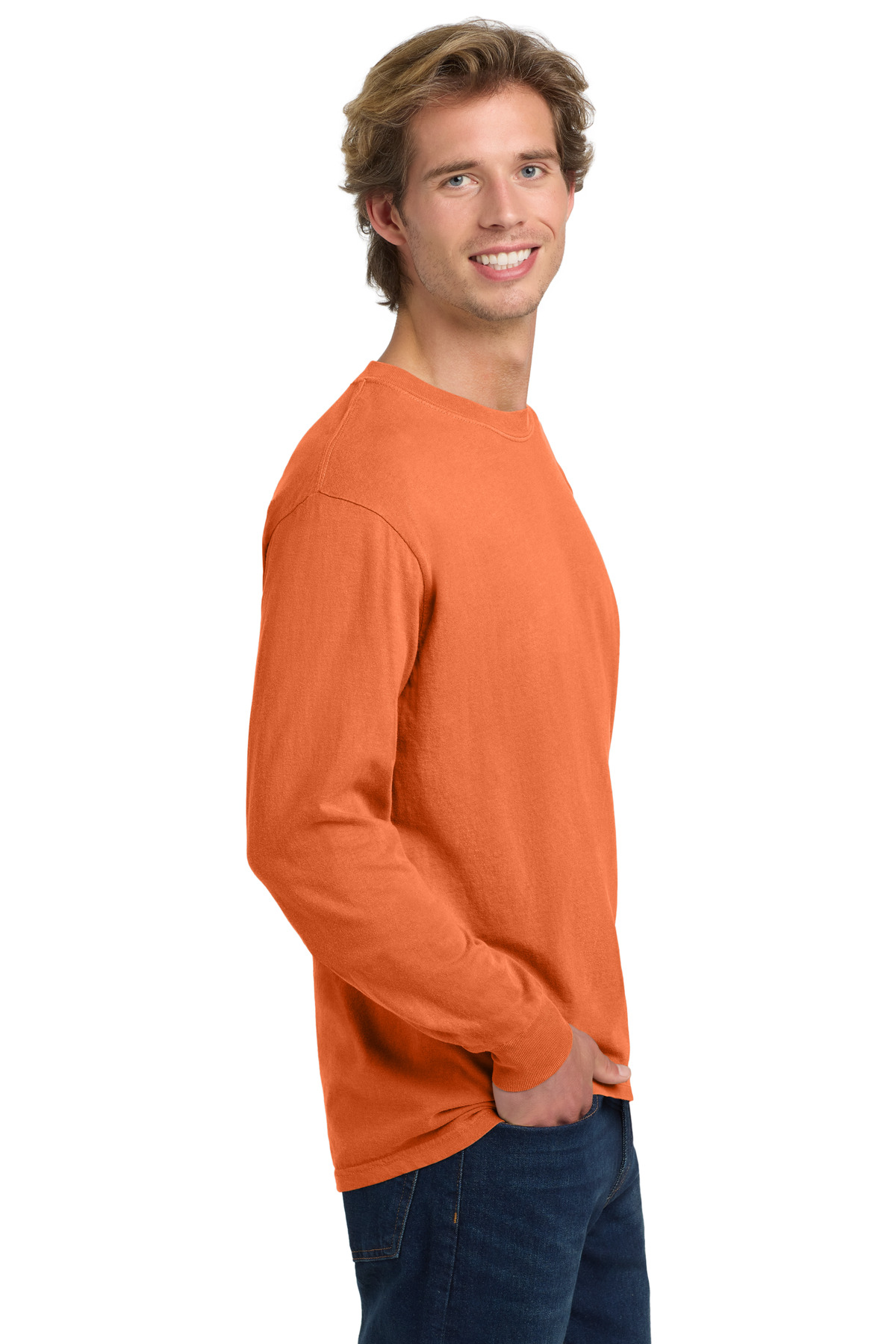 COMFORT COLORS Heavyweight Ring Spun Long Sleeve Tee. 6014 124