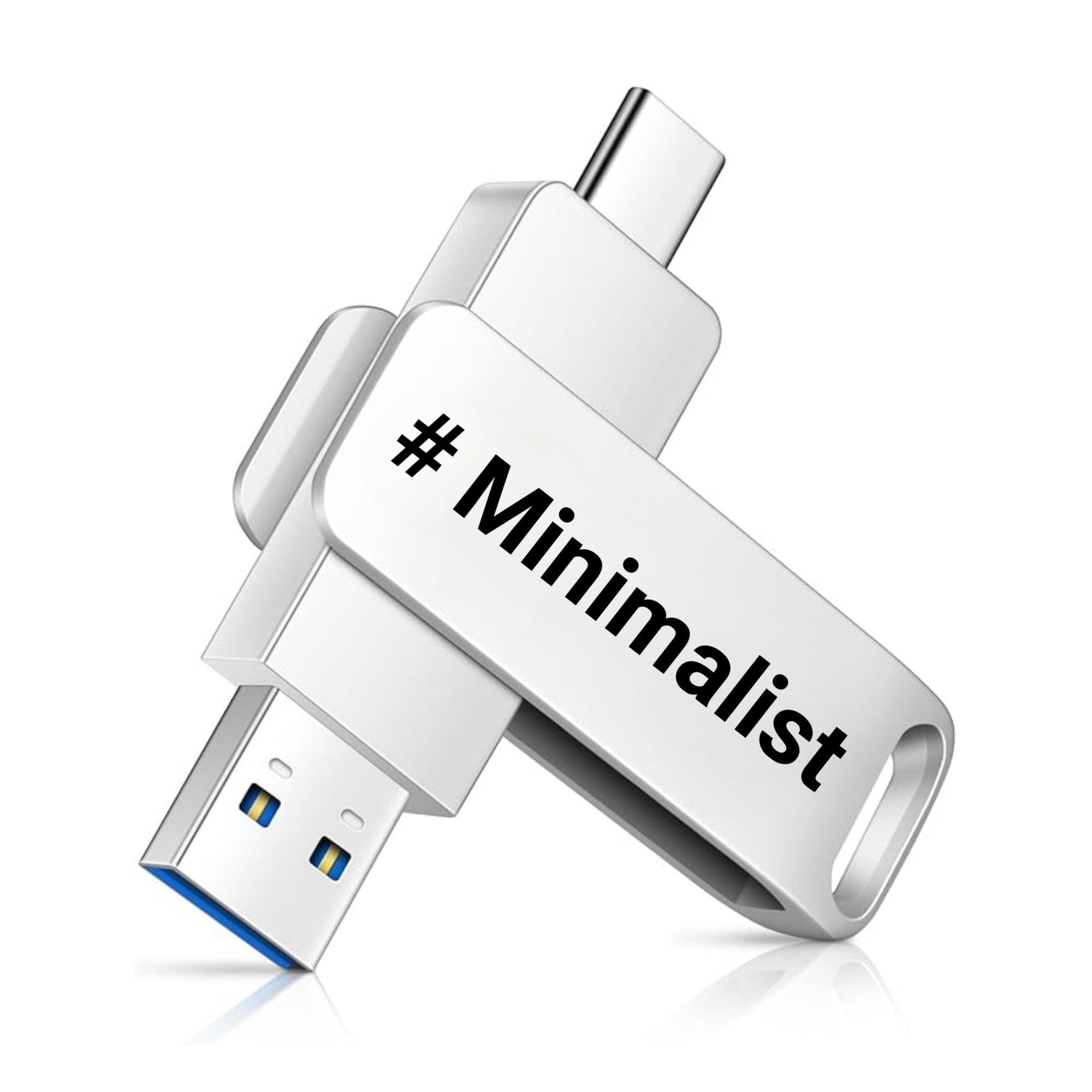 Thumb Flash Drive USB C With Type C 2