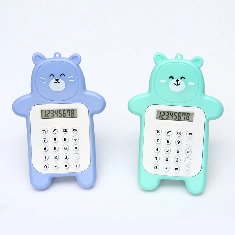 Mini keychain game calculator 5