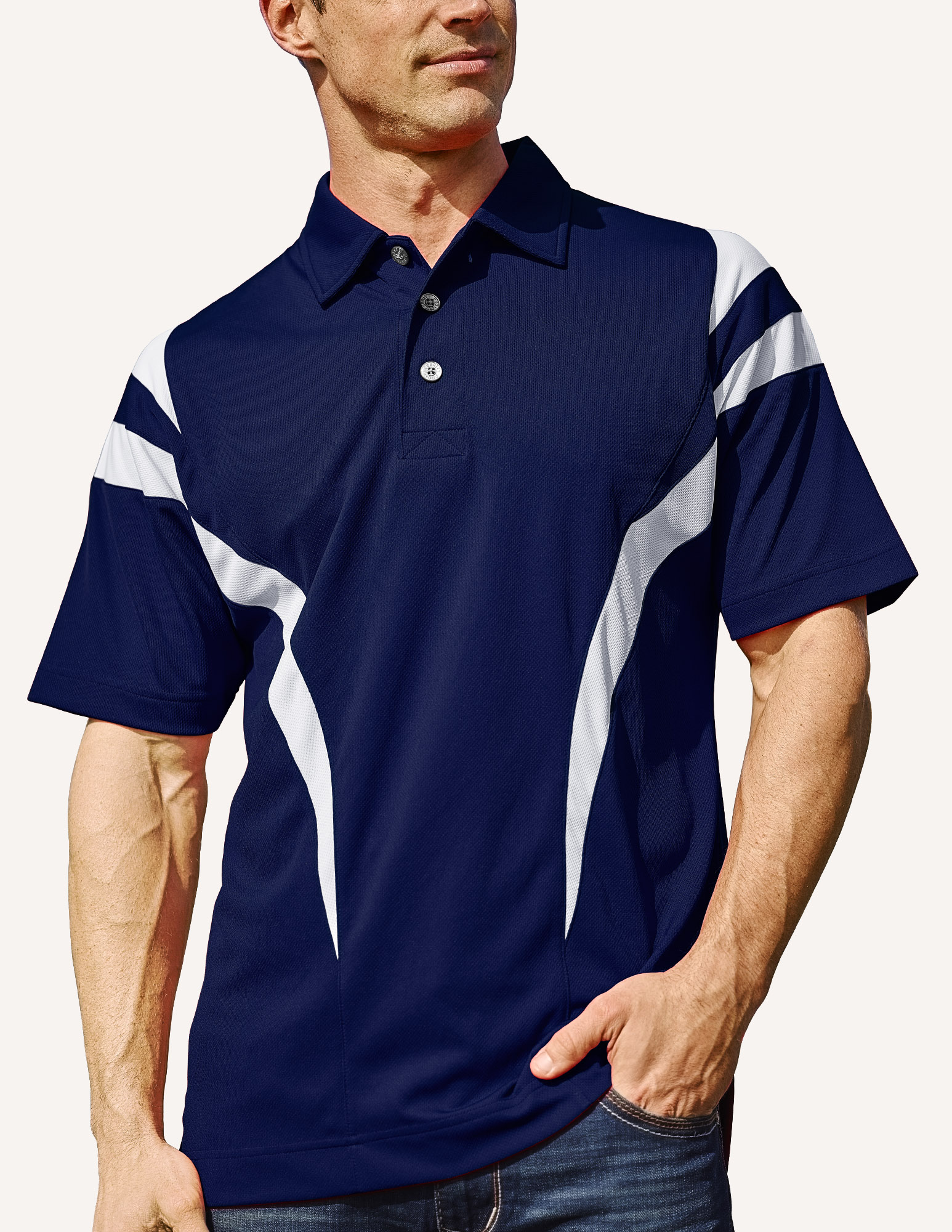 Men's Flame Thrower Polo Shirt 4