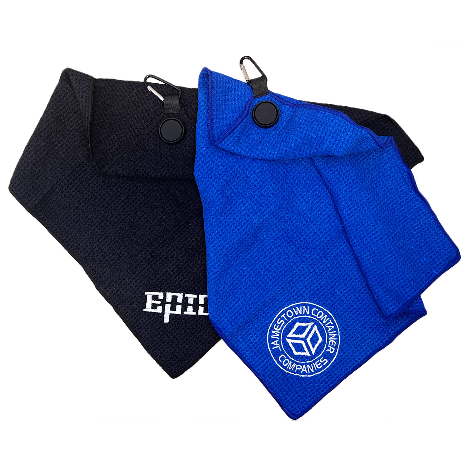 Magnetic Golf Towel with Carabiner 2