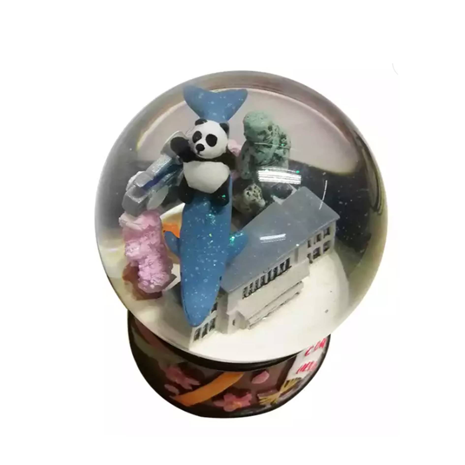 Custom Resin Souvenir Crystal Snow Globe 3