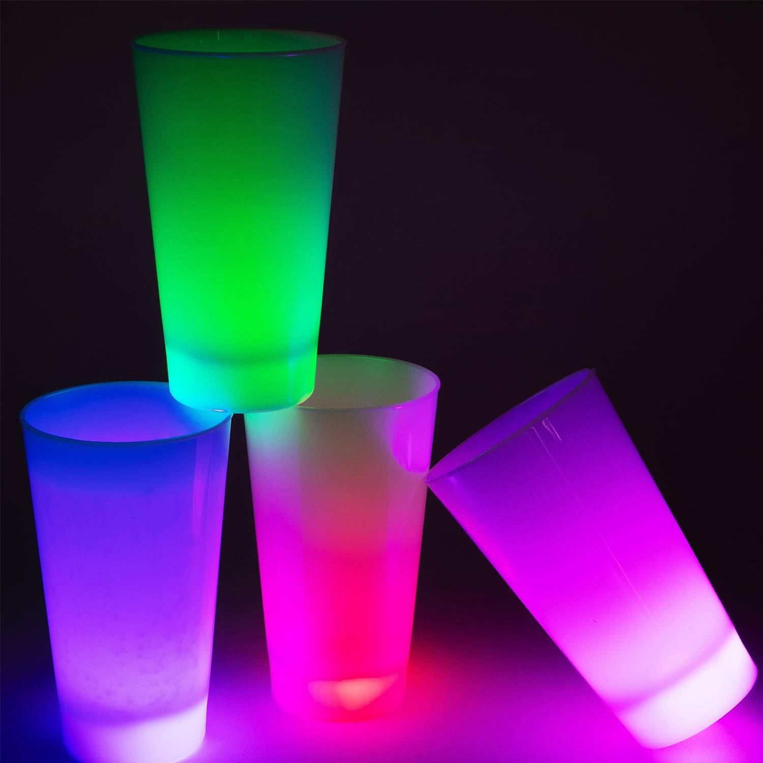 11.7oz LED Light Up Party Cups 6
