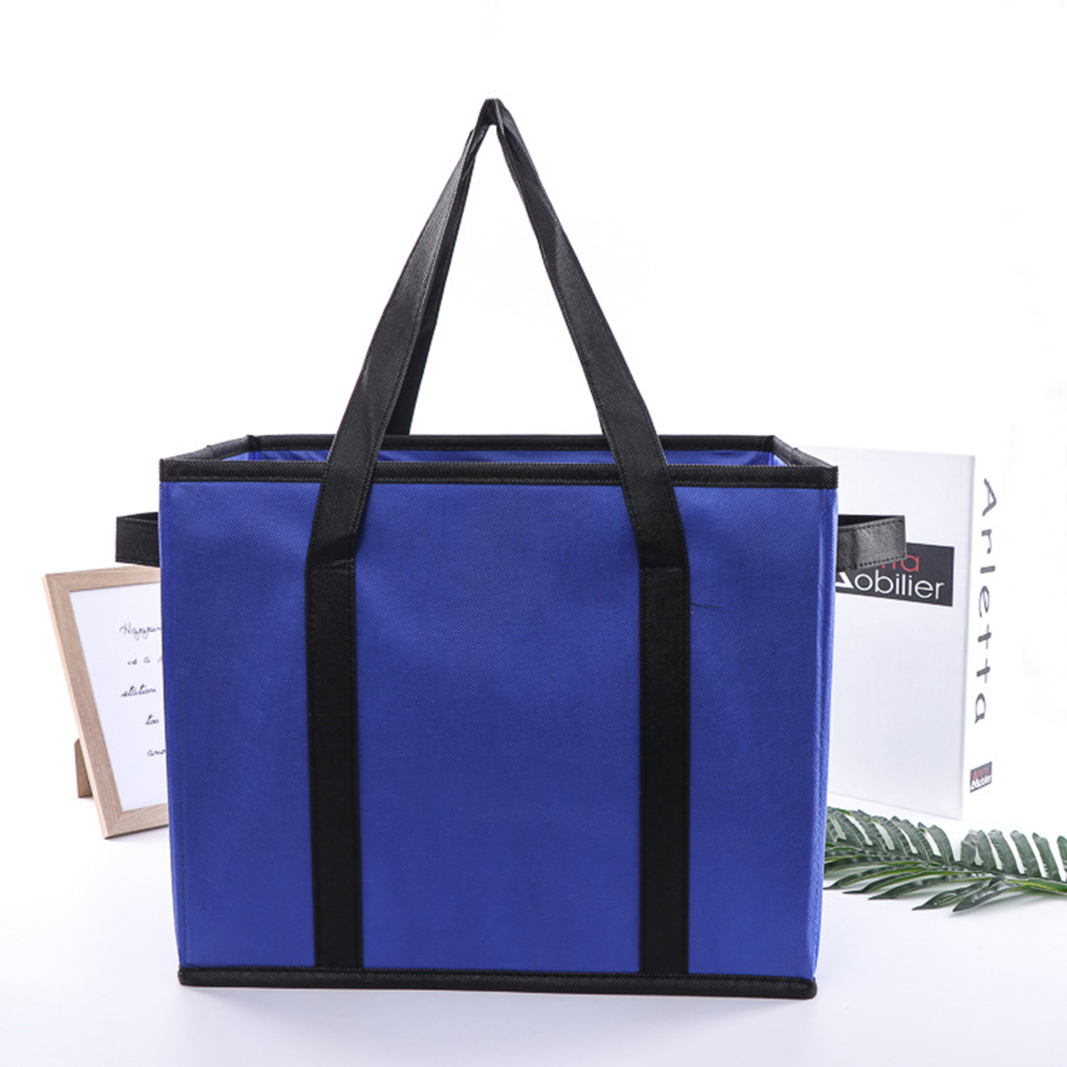 Non-Woven Eco Friendly Collapsible Heavy Duty Tote Bags 6