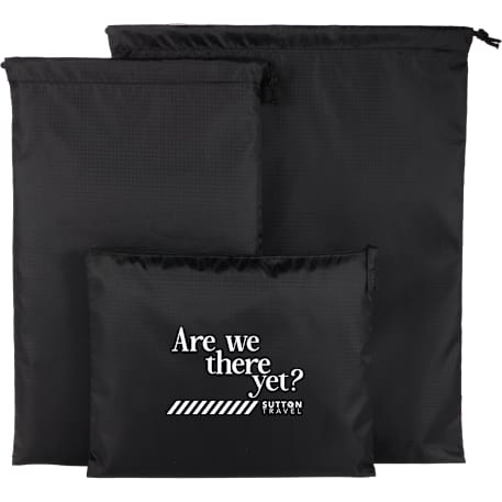 Recycled Travel Bag Set 48