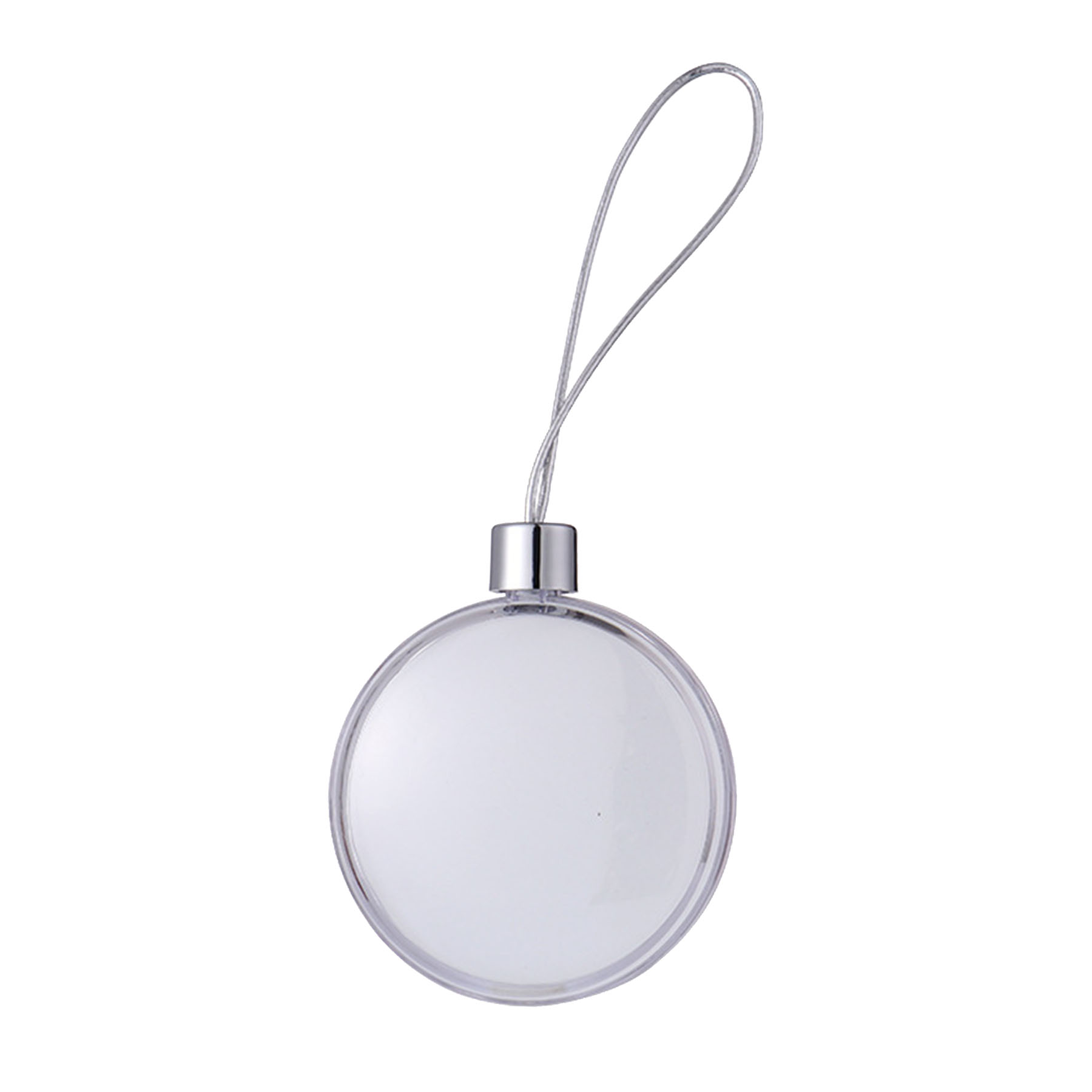 Free Shipping 3" Clear Round Full Color Aluminum Sheet Ornament 7