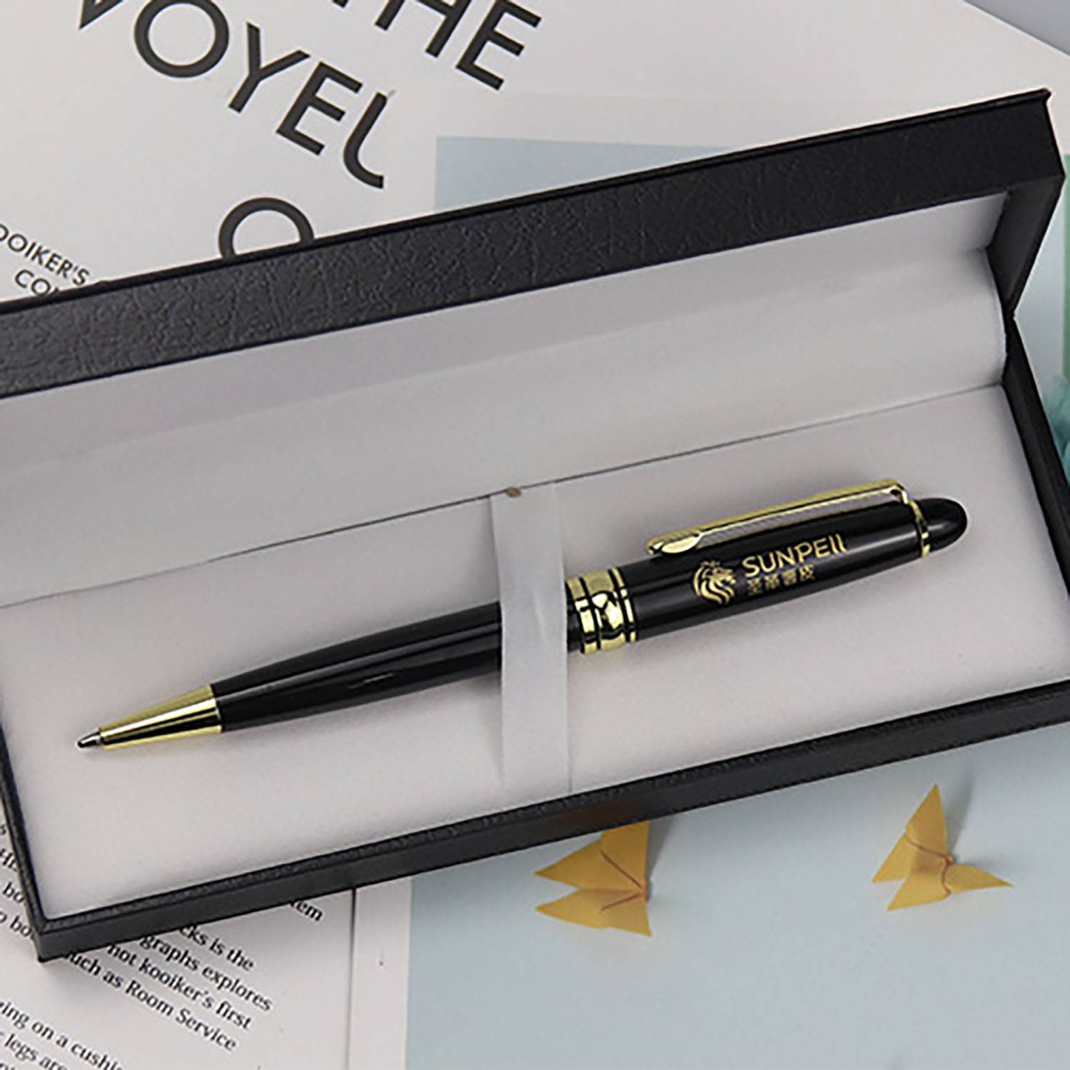 PU Paper Box & Pen Gift Set 3