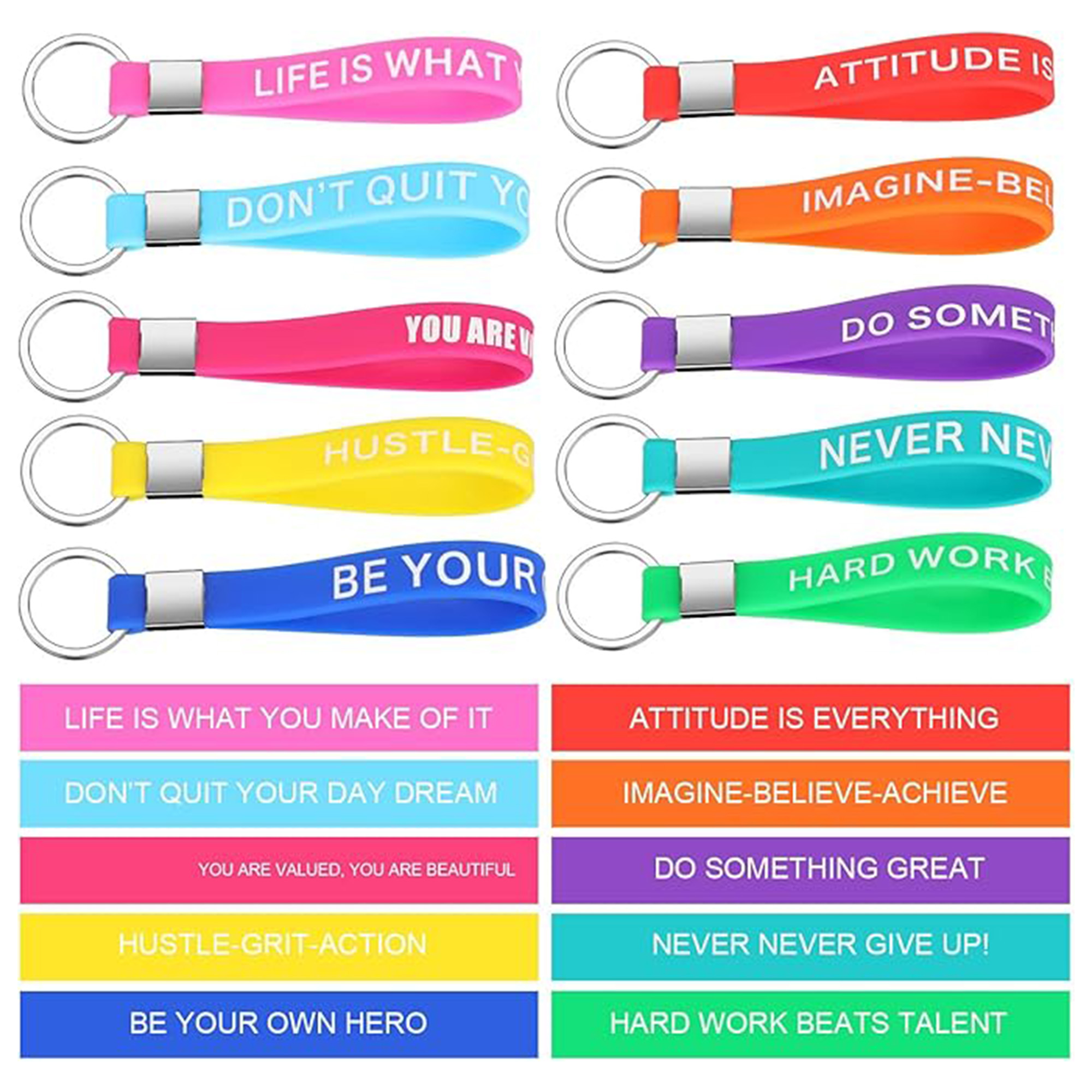 Silicone Key Chain 2