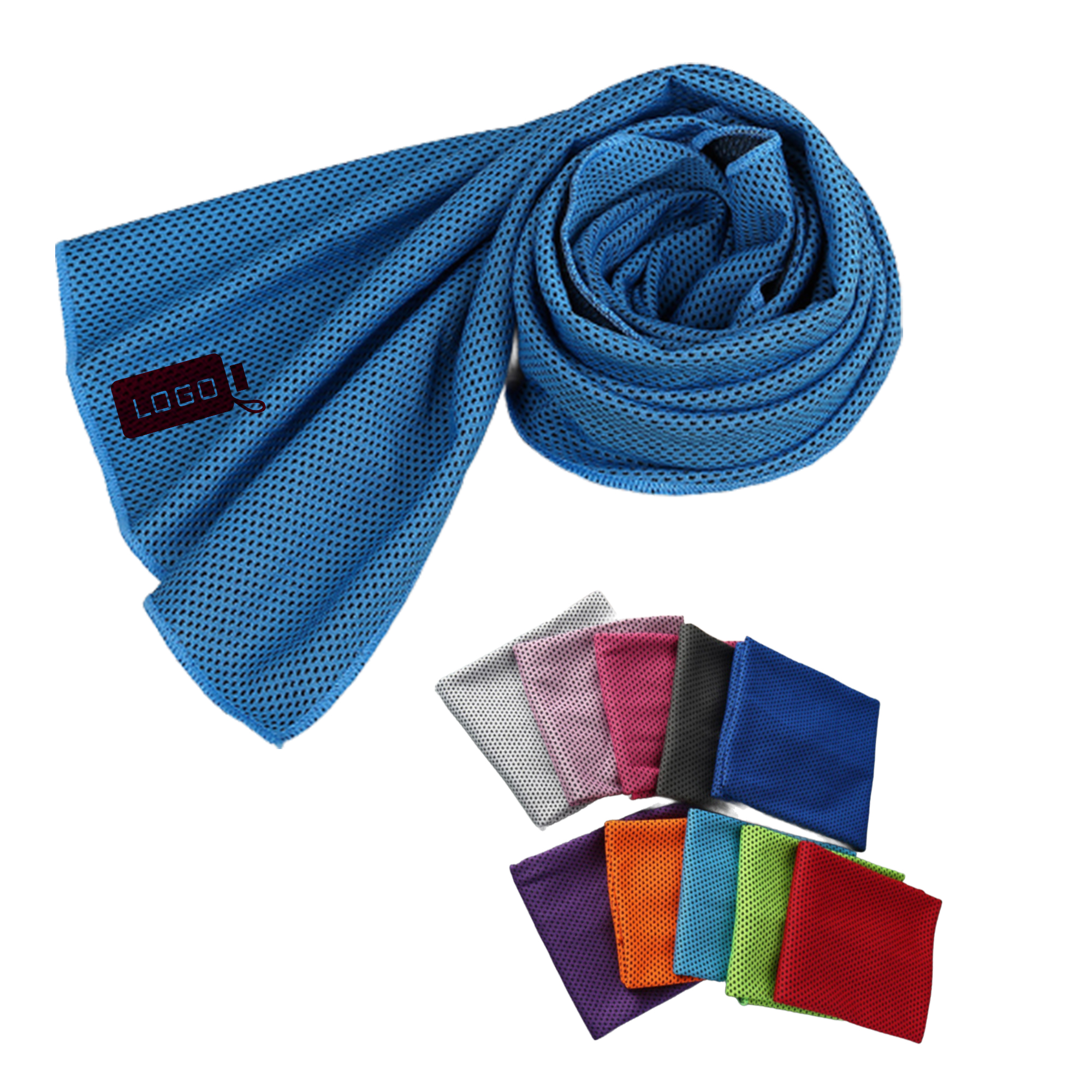Stylish 12x31In Cooling Sports Towel 8