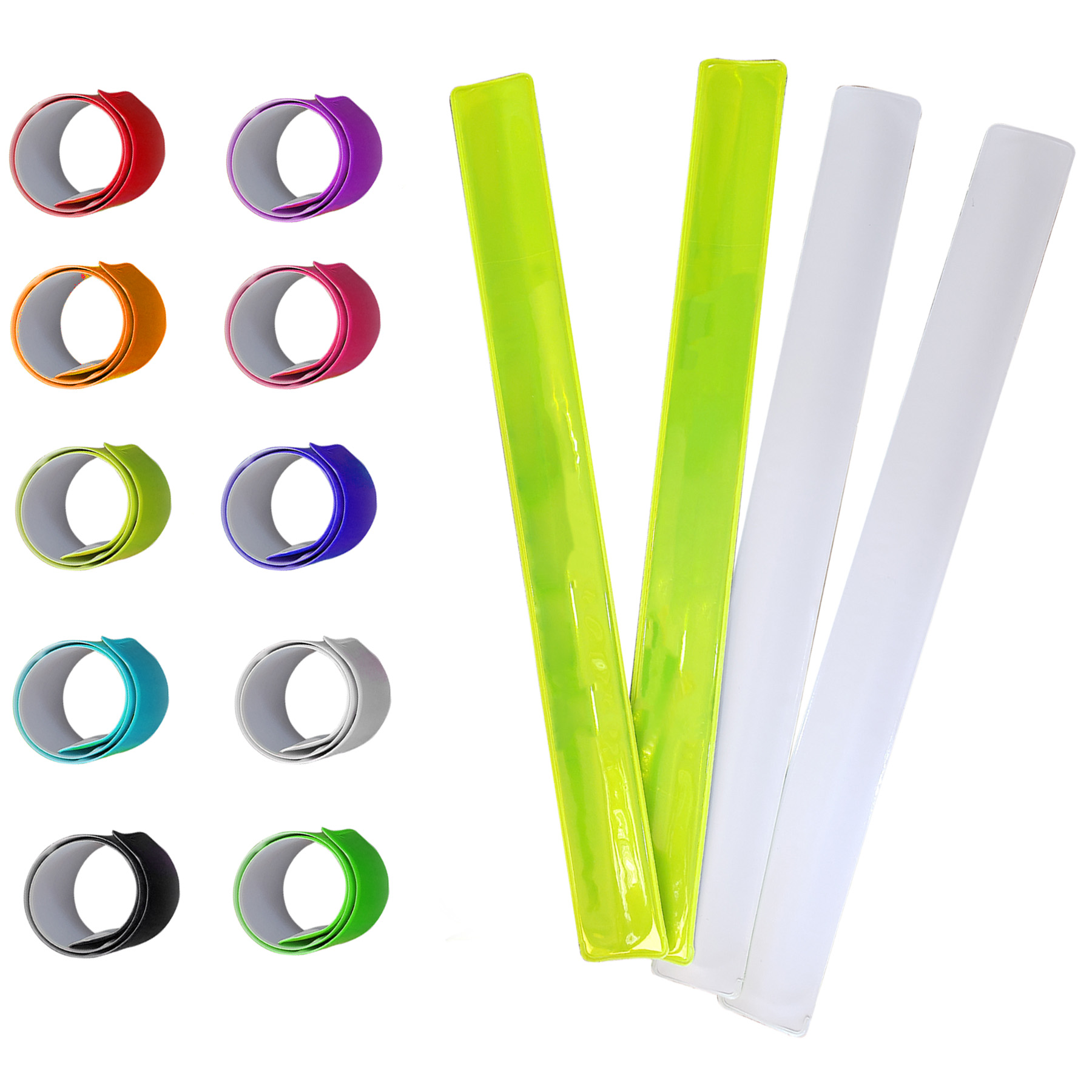 Reflective Slap Wrist Band 2