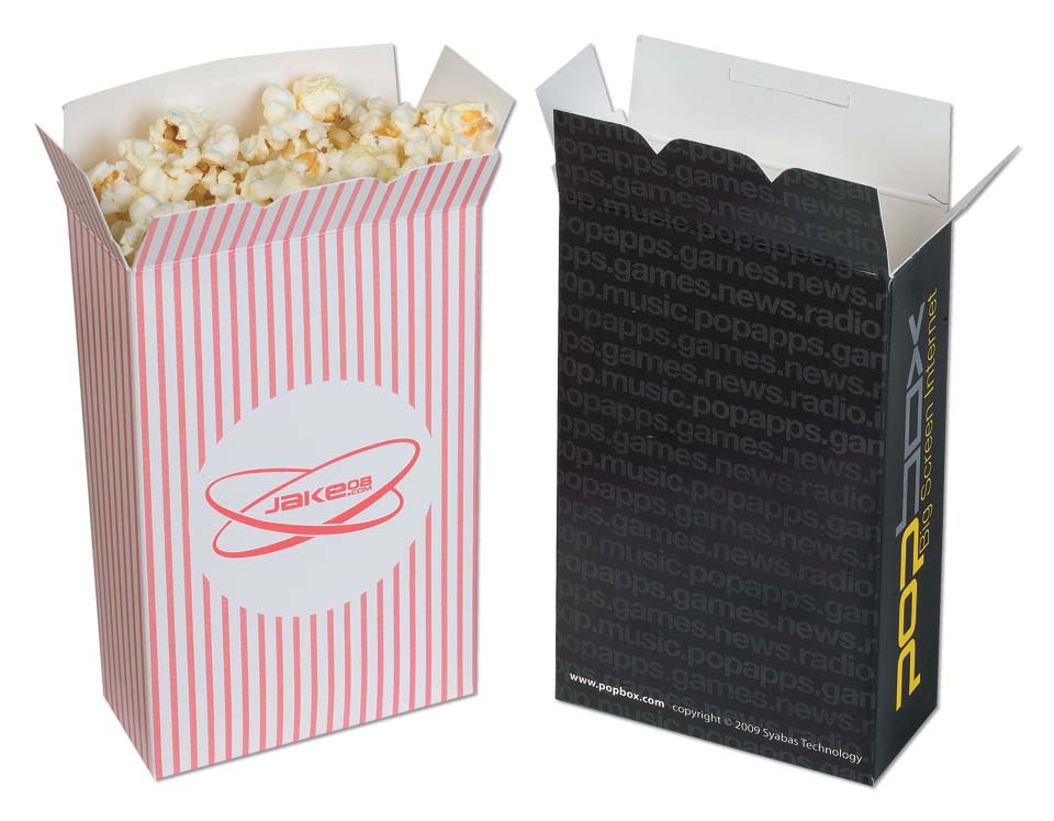 4 1/2" x 2" x 7" - Popcorn Box 2