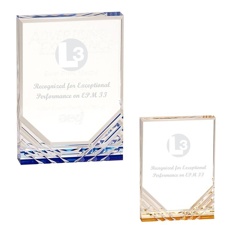 5" x 7" Jewel Mirage Acrylic Awards (Large) 2