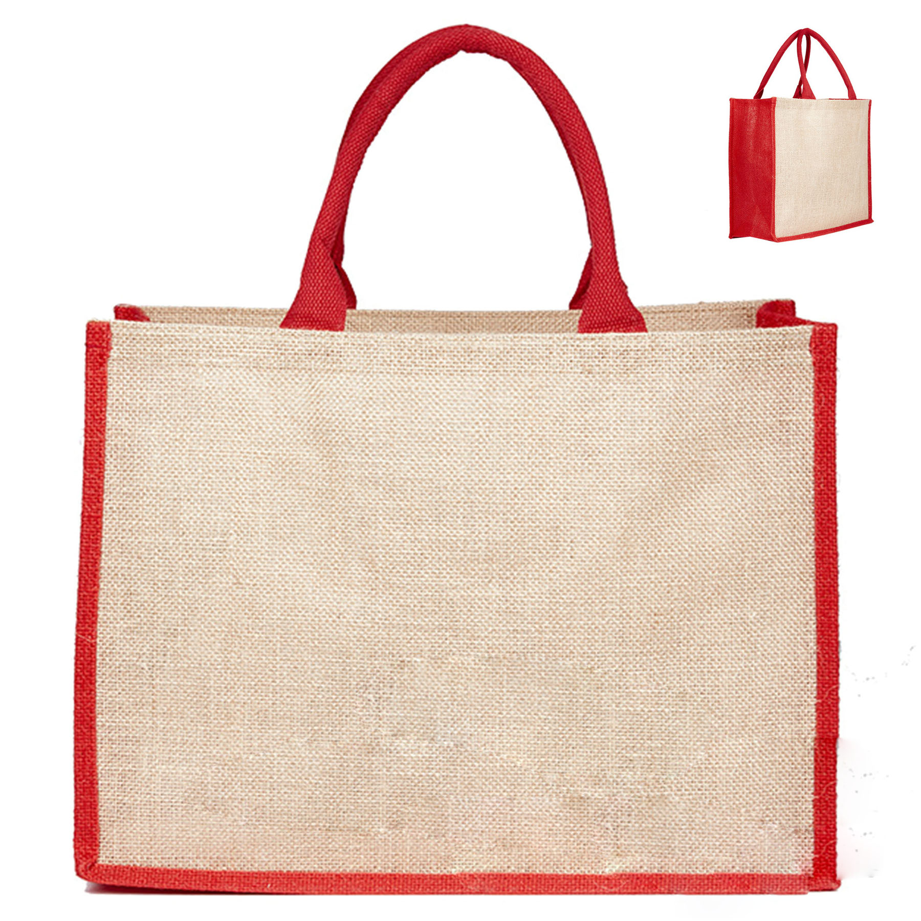 Jute Tote Bag, custom tote bag with logo imprint 2