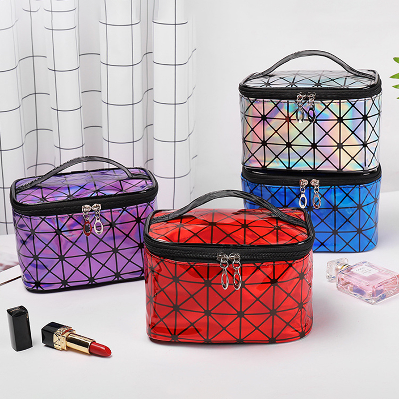 Holographic Large Capacity Toiletry Bag Cosmetic Bag 3