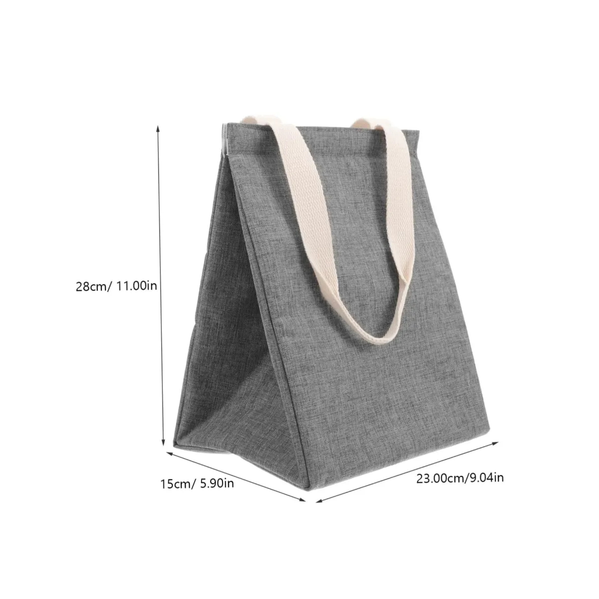 Insulated Reusable Lunch Tote Bag Portable Cooler 9