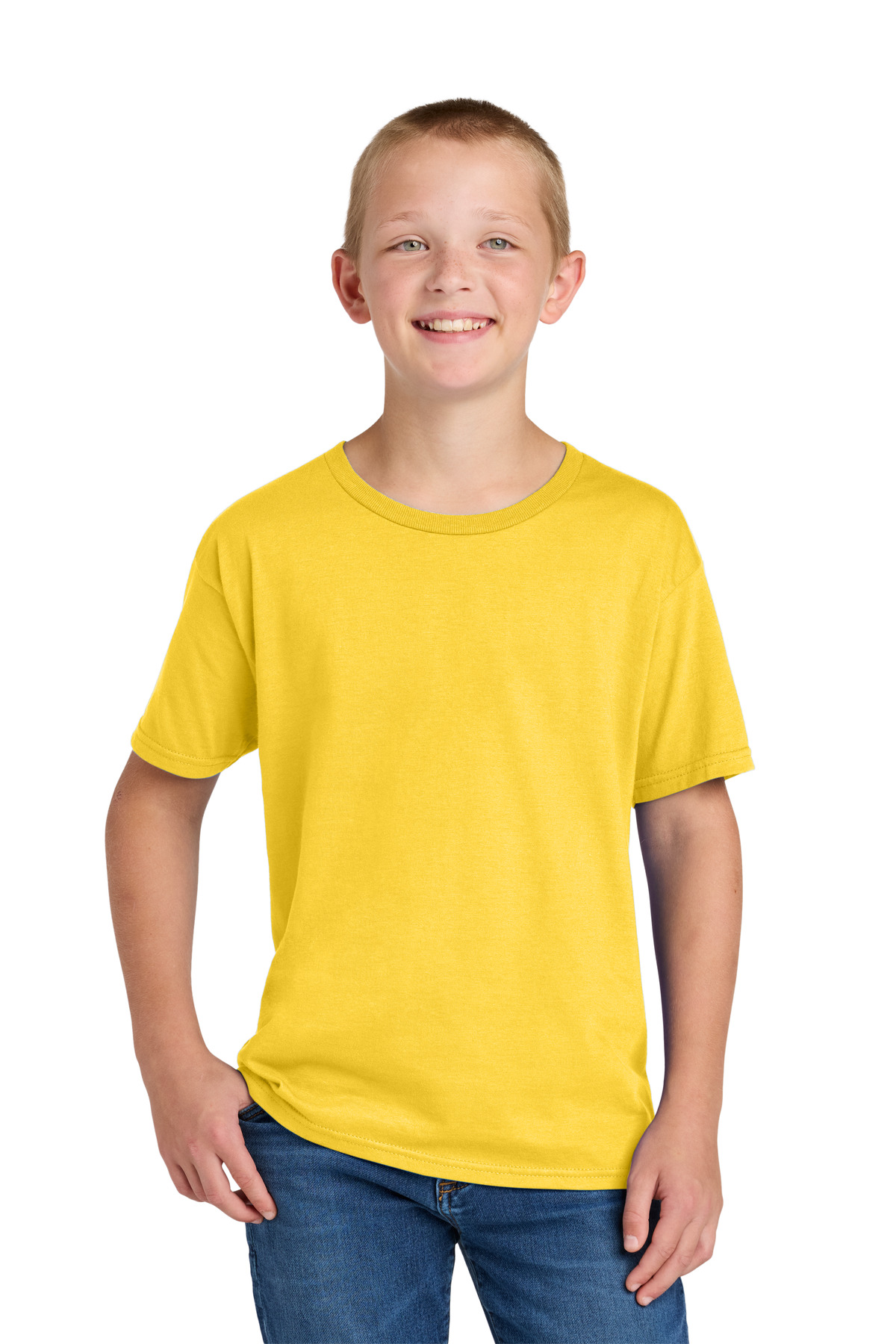 Jerzees Ultimate Youth Ring Spun T-Shirt IC46B 15