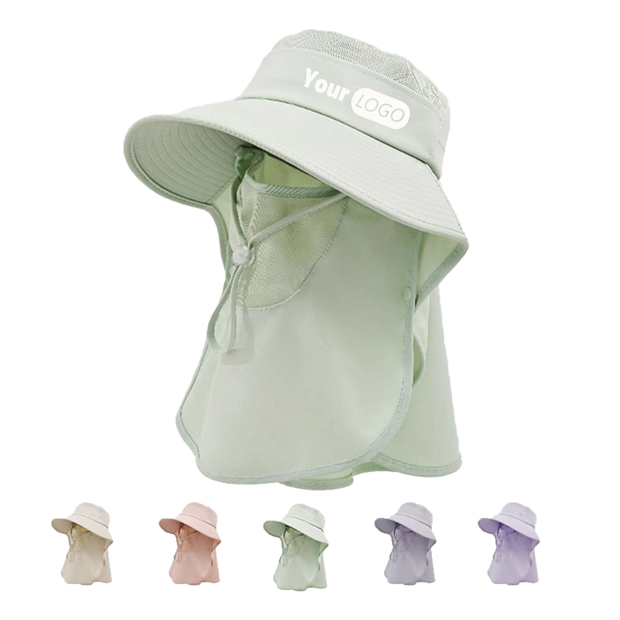 Full-Coverage UPF 50+ Summer Sun Hat 1