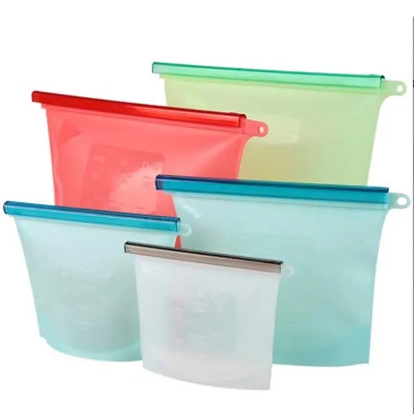 Reusable Silicone Food Storage Bags 3