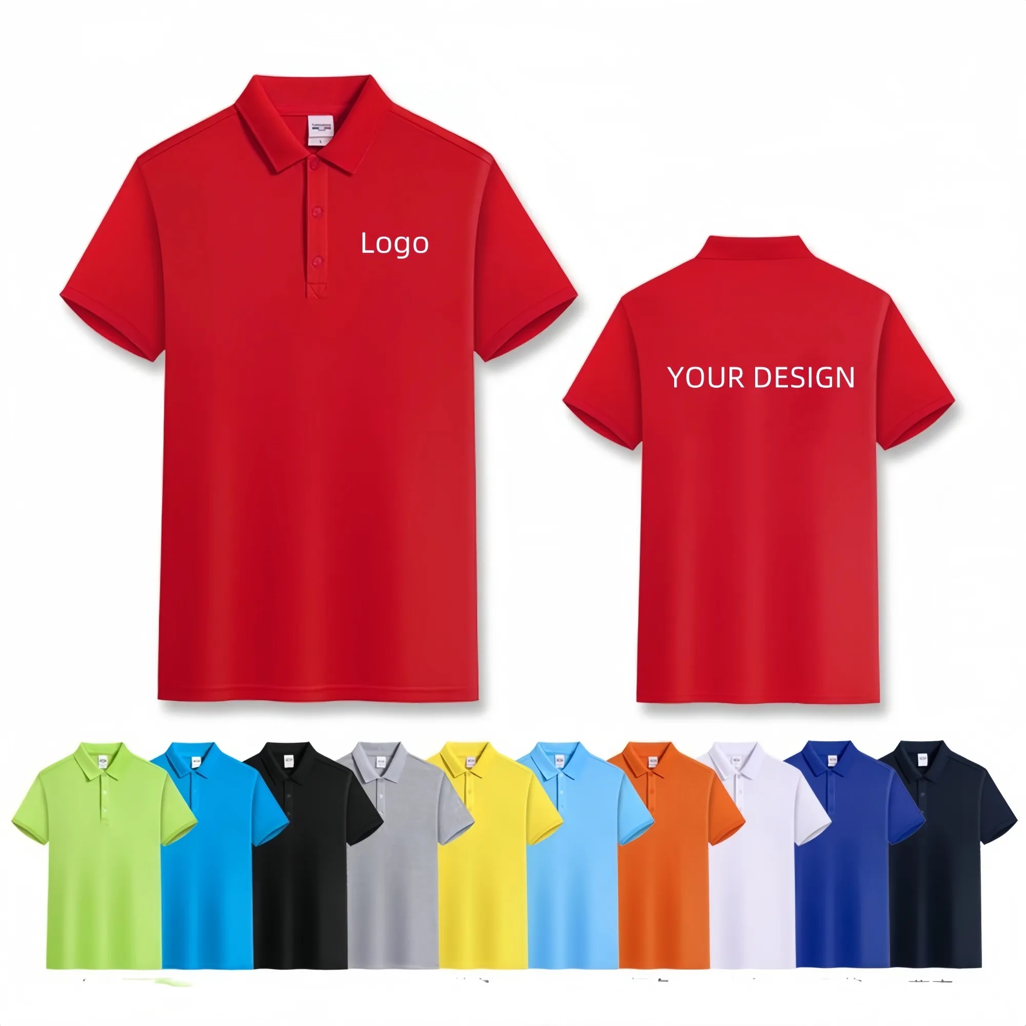 MOQ50 Quick-Drying Polo Shirt 7