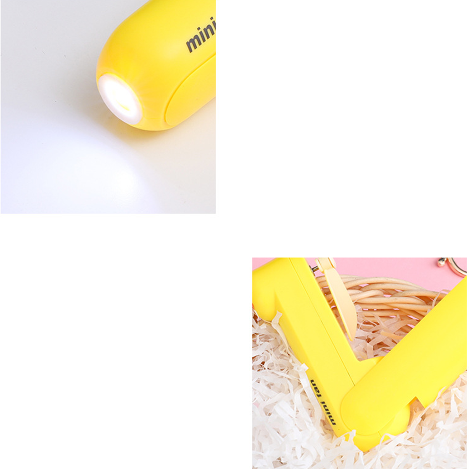 Cute little yellow duck portable fan 2