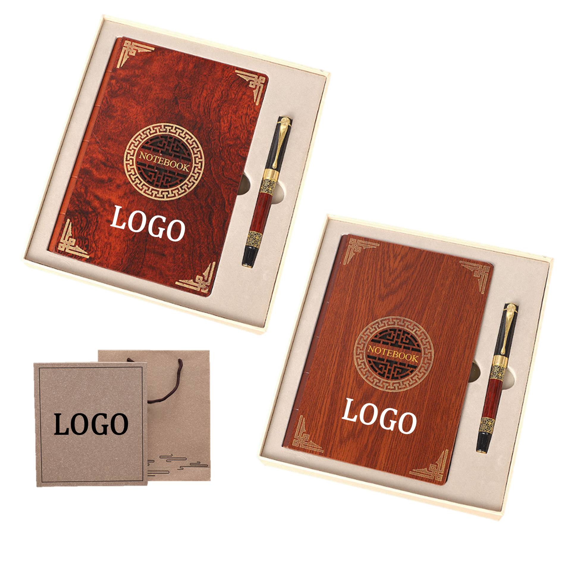 Premium Notebook And Pen Business Set 2
